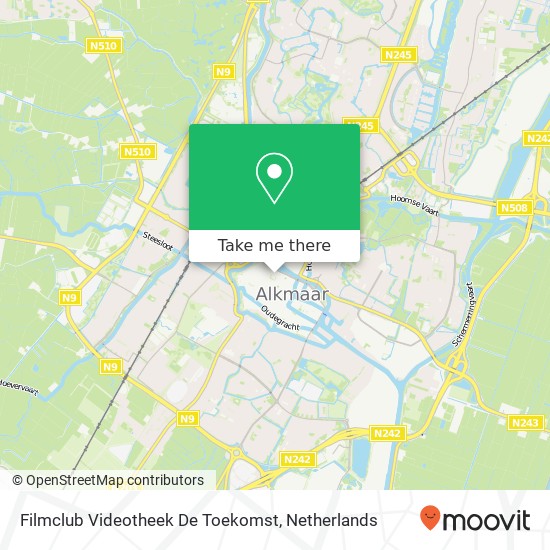 Filmclub Videotheek De Toekomst map