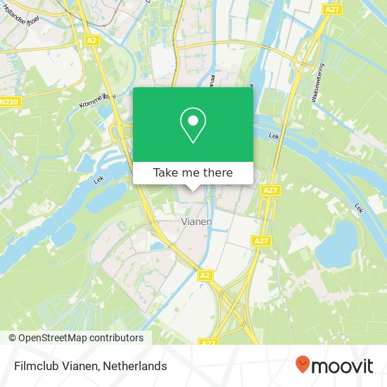 Filmclub Vianen map