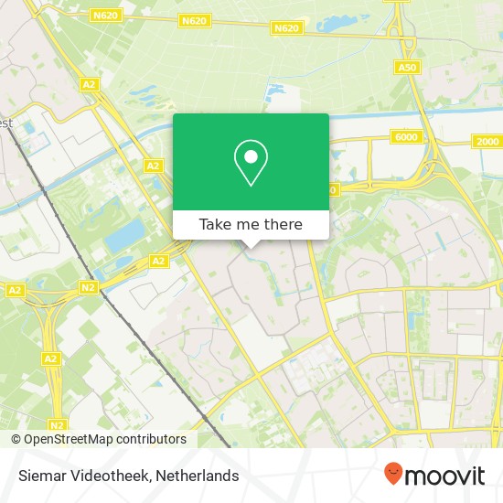 Siemar Videotheek map