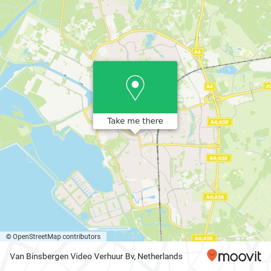 Van Binsbergen Video Verhuur Bv map