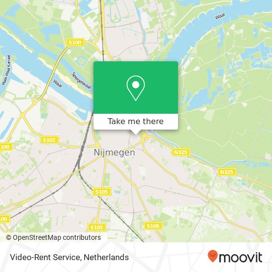 Video-Rent Service map