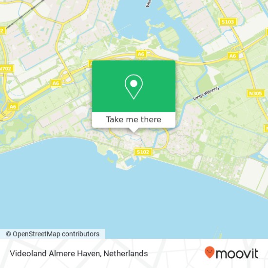 Videoland Almere Haven map