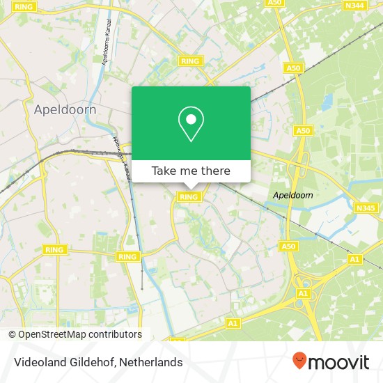 Videoland Gildehof map