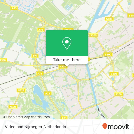 Videoland Nijmegen Karte