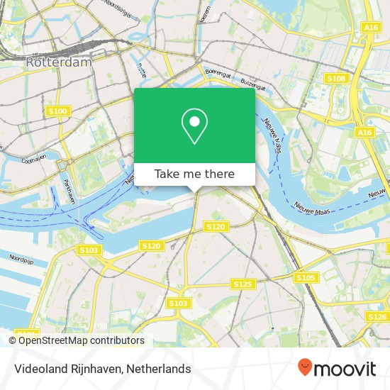 Videoland Rijnhaven map