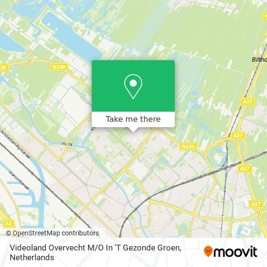 Videoland Overvecht M / O In 'T Gezonde Groen map