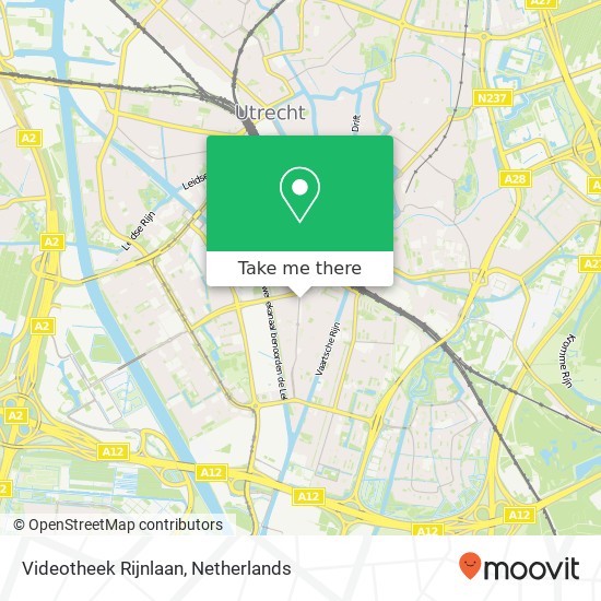 Videotheek Rijnlaan map