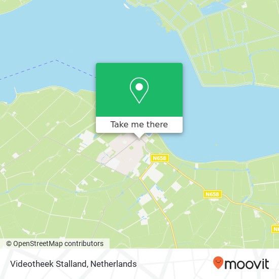 Videotheek Stalland map