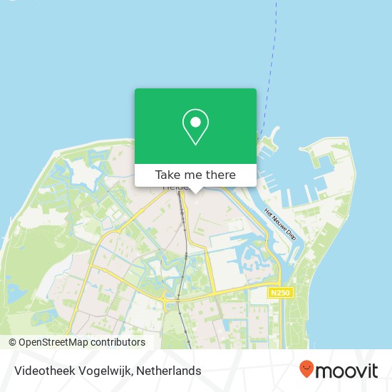 Videotheek Vogelwijk map