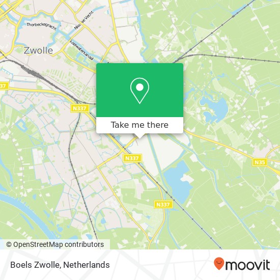 Boels Zwolle Karte