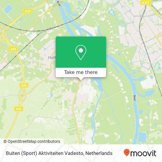 Buiten (Sport) Aktiviteiten Vadesto map