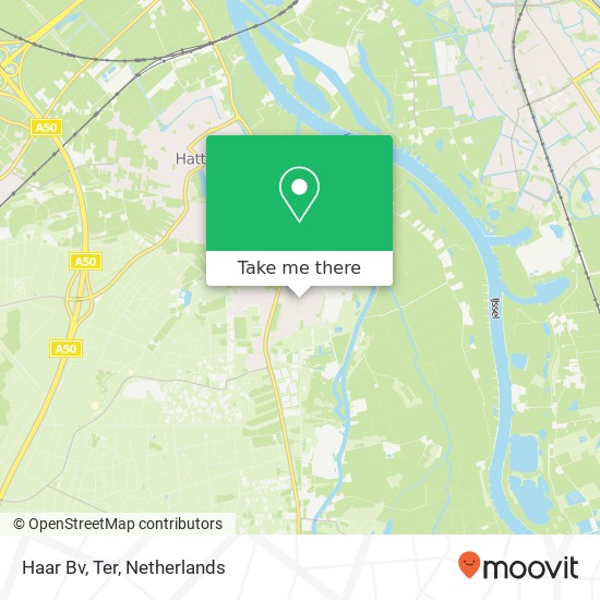 Haar Bv, Ter map