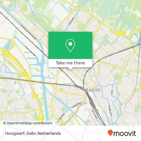 Hoogwerf, Gebr map