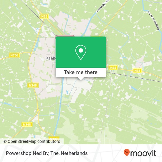 Powershop Ned Bv, The map