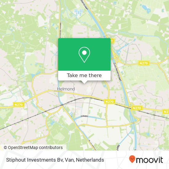 Stiphout Investments Bv, Van map