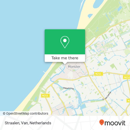 Straalen, Van map