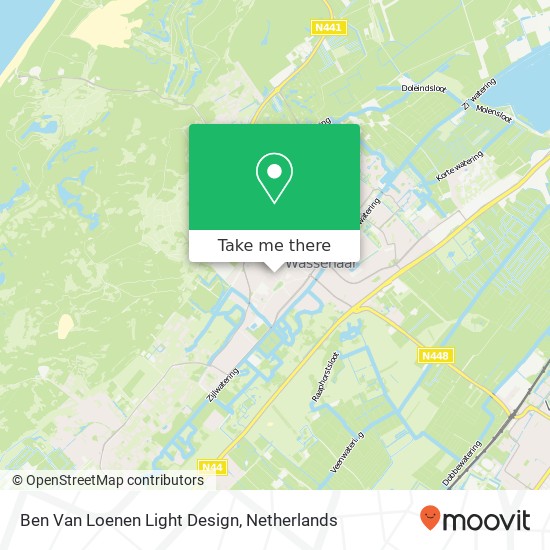 Ben Van Loenen Light Design map