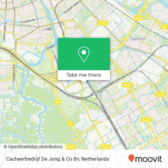 Cacheerbedrijf De Jong & Co Bv map