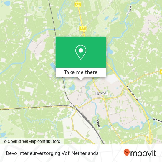 Devo Interieurverzorging Vof map