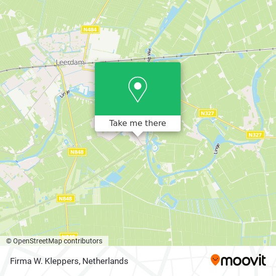 Firma W. Kleppers map