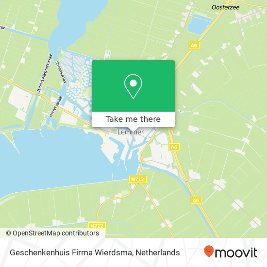 Geschenkenhuis Firma Wierdsma map