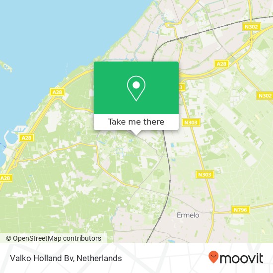 Valko Holland Bv map