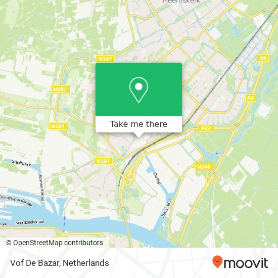 Vof De Bazar map