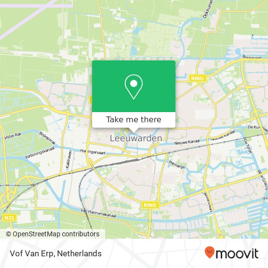Vof Van Erp map