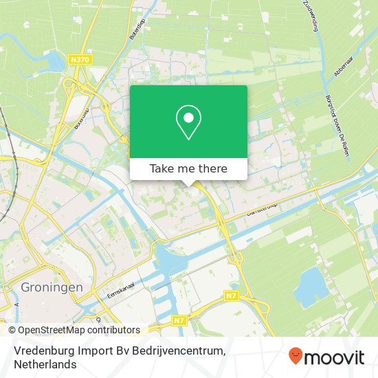 Vredenburg Import Bv Bedrijvencentrum Karte