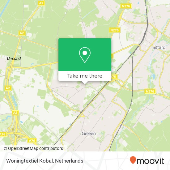 Woningtextiel Kobal map