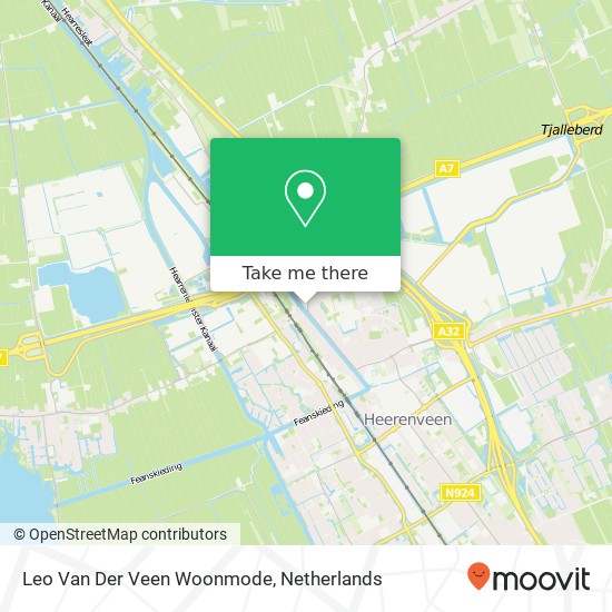 Leo Van Der Veen Woonmode map