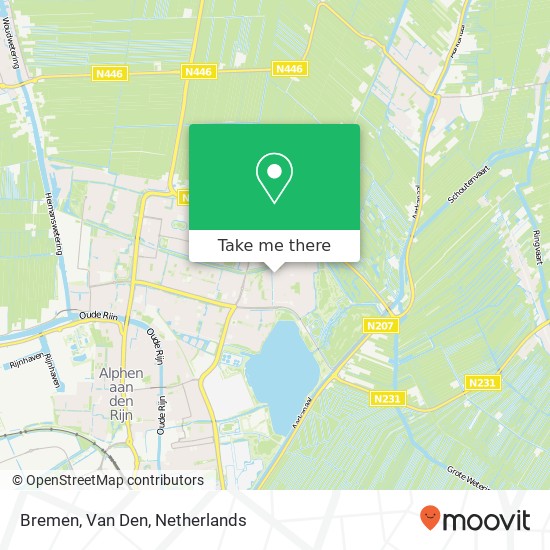 Bremen, Van Den map