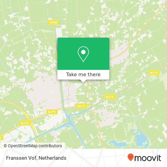 Franssen Vof map