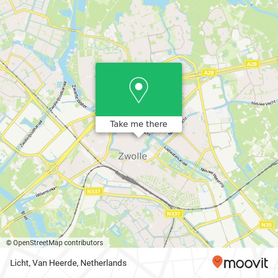 Licht, Van Heerde map