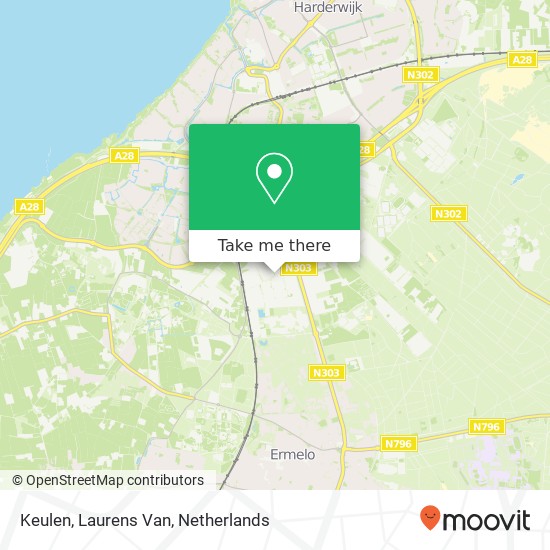 Keulen, Laurens Van map