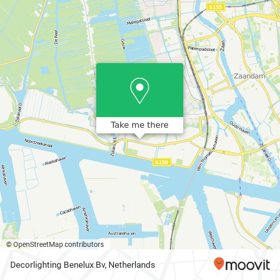 Decorlighting Benelux Bv map
