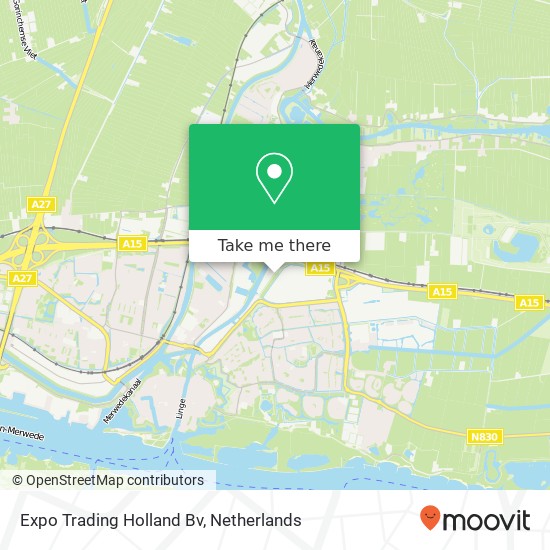 Expo Trading Holland Bv map