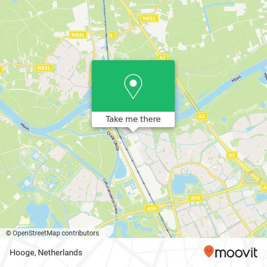 Hooge map