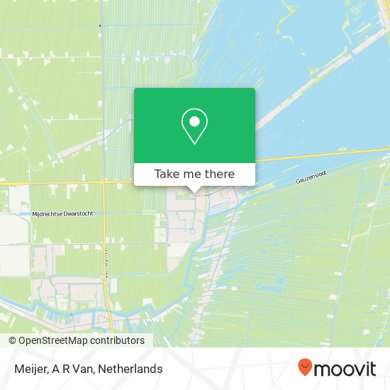 Meijer, A R Van map