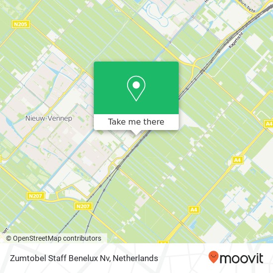Zumtobel Staff Benelux Nv map