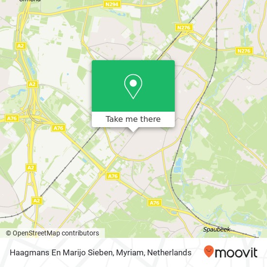 Haagmans En Marijo Sieben, Myriam map