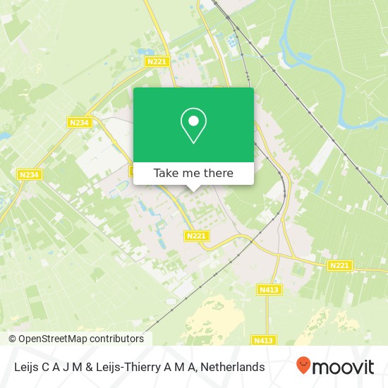 Leijs C A J M & Leijs-Thierry A M A map