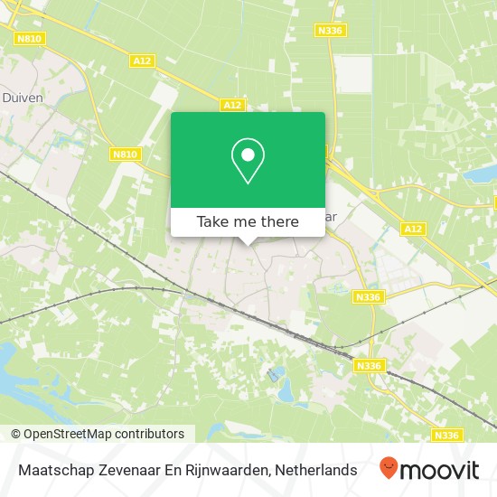 Maatschap Zevenaar En Rijnwaarden map