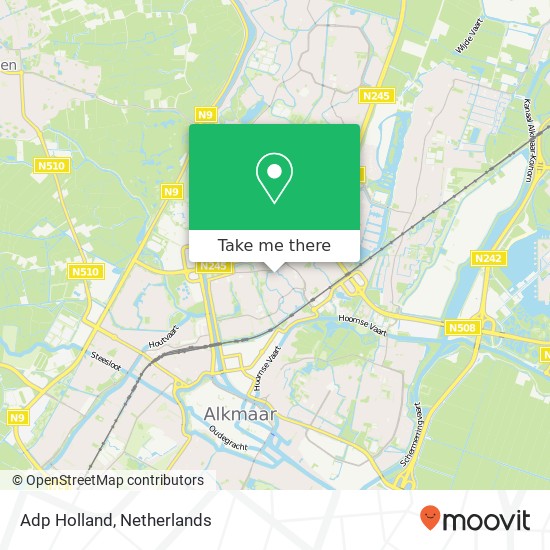 Adp Holland map
