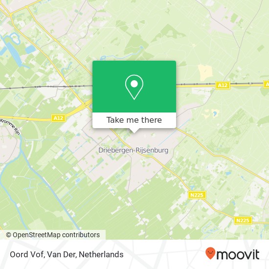 Oord Vof, Van Der map