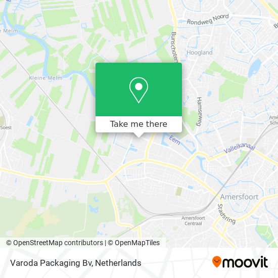 Varoda Packaging Bv map