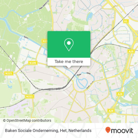 Baken Sociale Onderneming, Het map