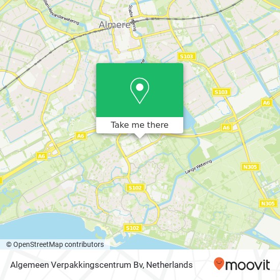 Algemeen Verpakkingscentrum Bv Karte