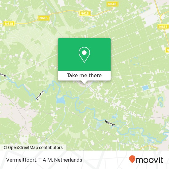 Vermeltfoort, T A M map