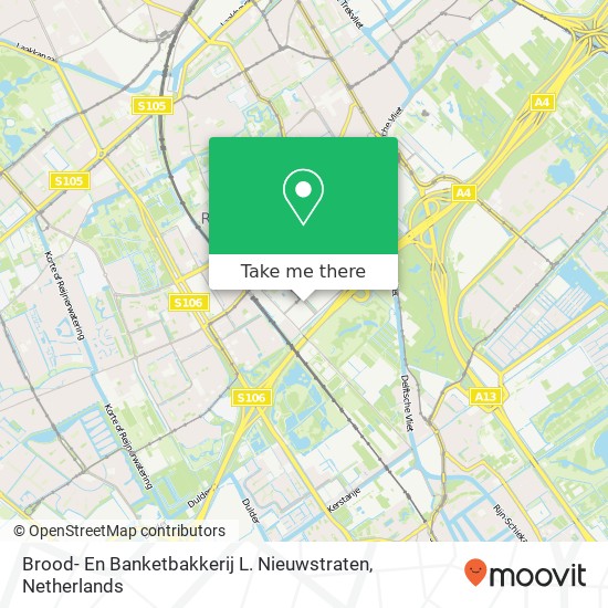 Brood- En Banketbakkerij L. Nieuwstraten map